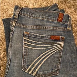 7 for all man kind jeans - size 30